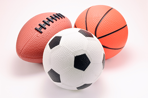 James played football, basketball, and soccer